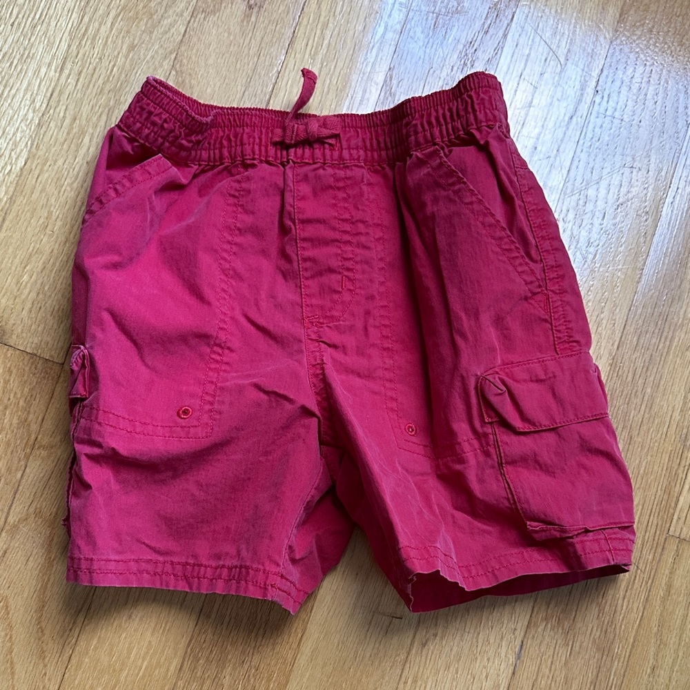 Janie and Jack Vibrant Red Shorts